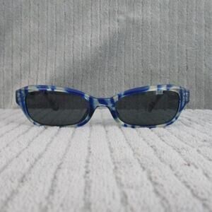 New Divine Eyewear Dia Blue Tort/Smoke Sunglasses Women's NWT